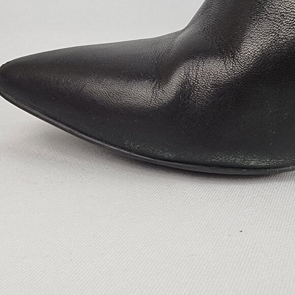 Kristin Cavallari Chinese Laundry Black Leather Ankle Boots Size 7.5 - Picture 7 of 12